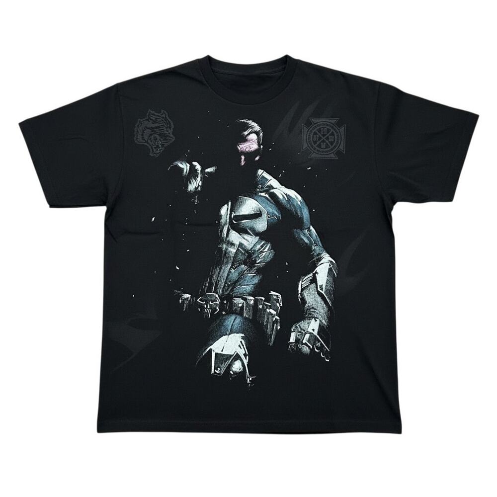 Darc Sport Punisher Grunge T-Shirt Mens L Mid-Length Raw Hem Tee Exclusive